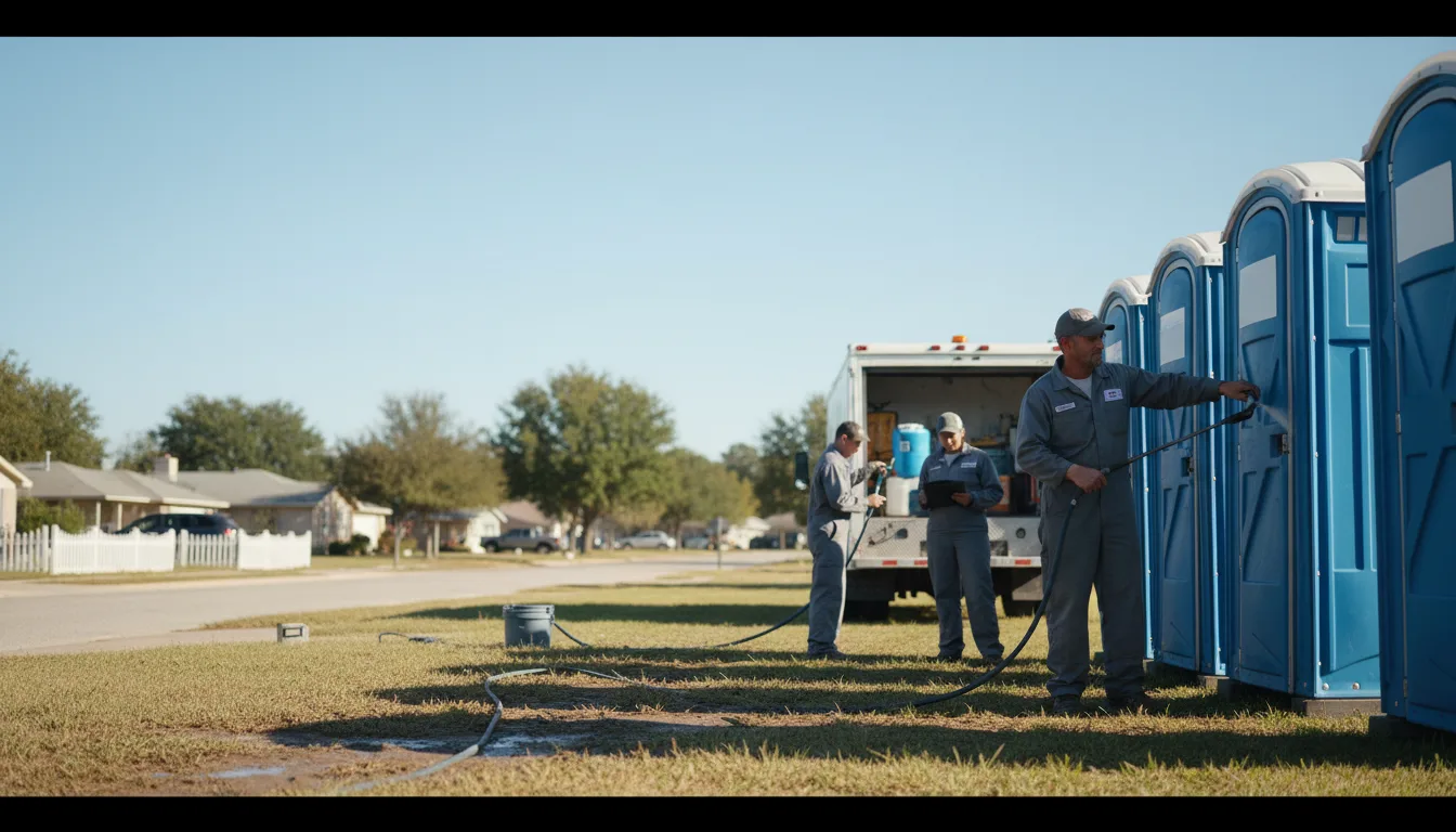 Long-Term Portable Toilet Rental in Ridgeview, SD near me